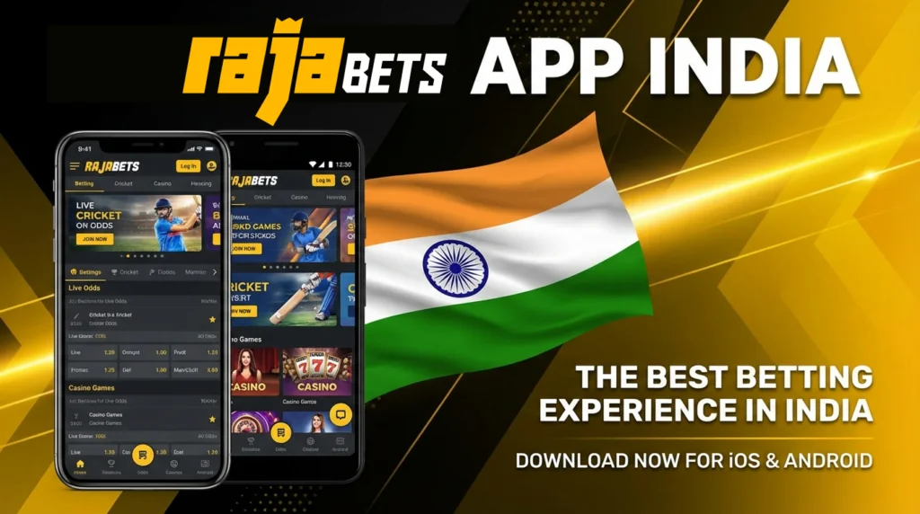 Rajabets betting app India fast download secure platform